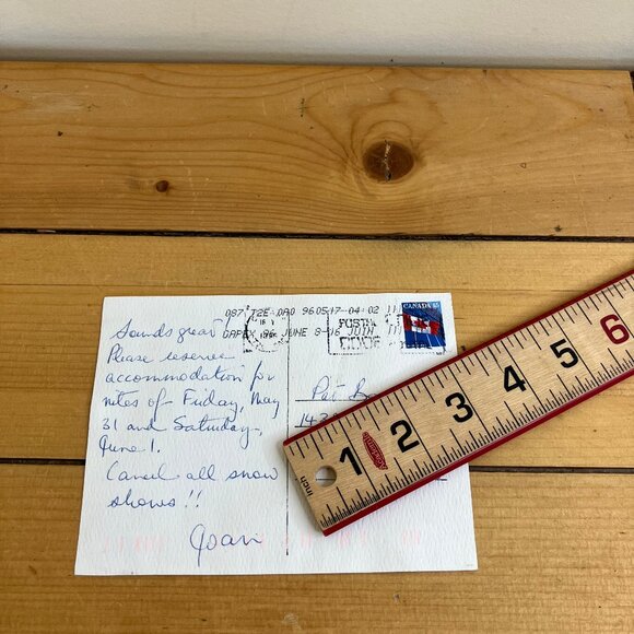 Teepee Plains Original Watercolor Art Hand Painted Framed Postcard 5.5x7" A.S.F. - Picture 6 of 6